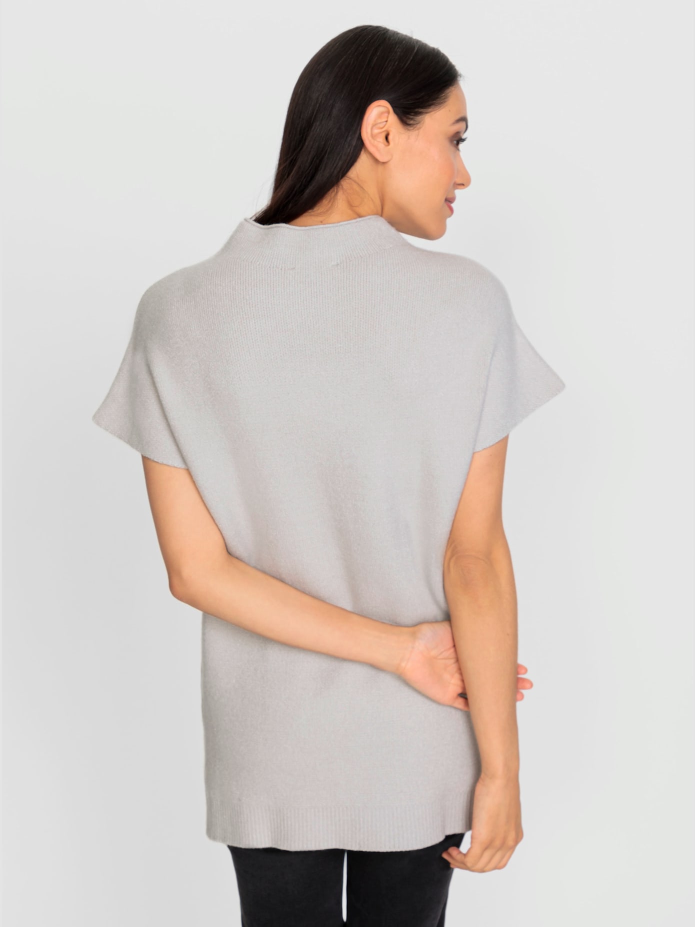 Débardeur en tricot motif jacquard