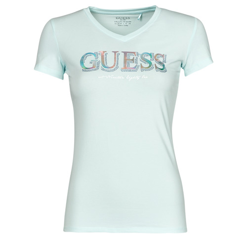 Guess - SS VN TRINE TEE - Bleu