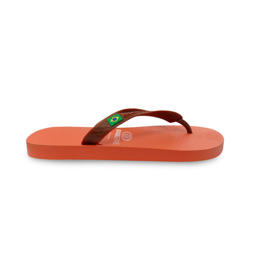 Chinelo de praia brasileiro, modelo clássico Combi Brazil NL, fabricado no Brasil