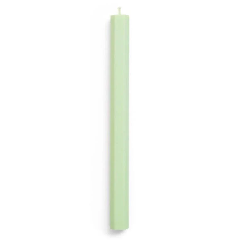 HAY  Hexagon stearinlys - Light green