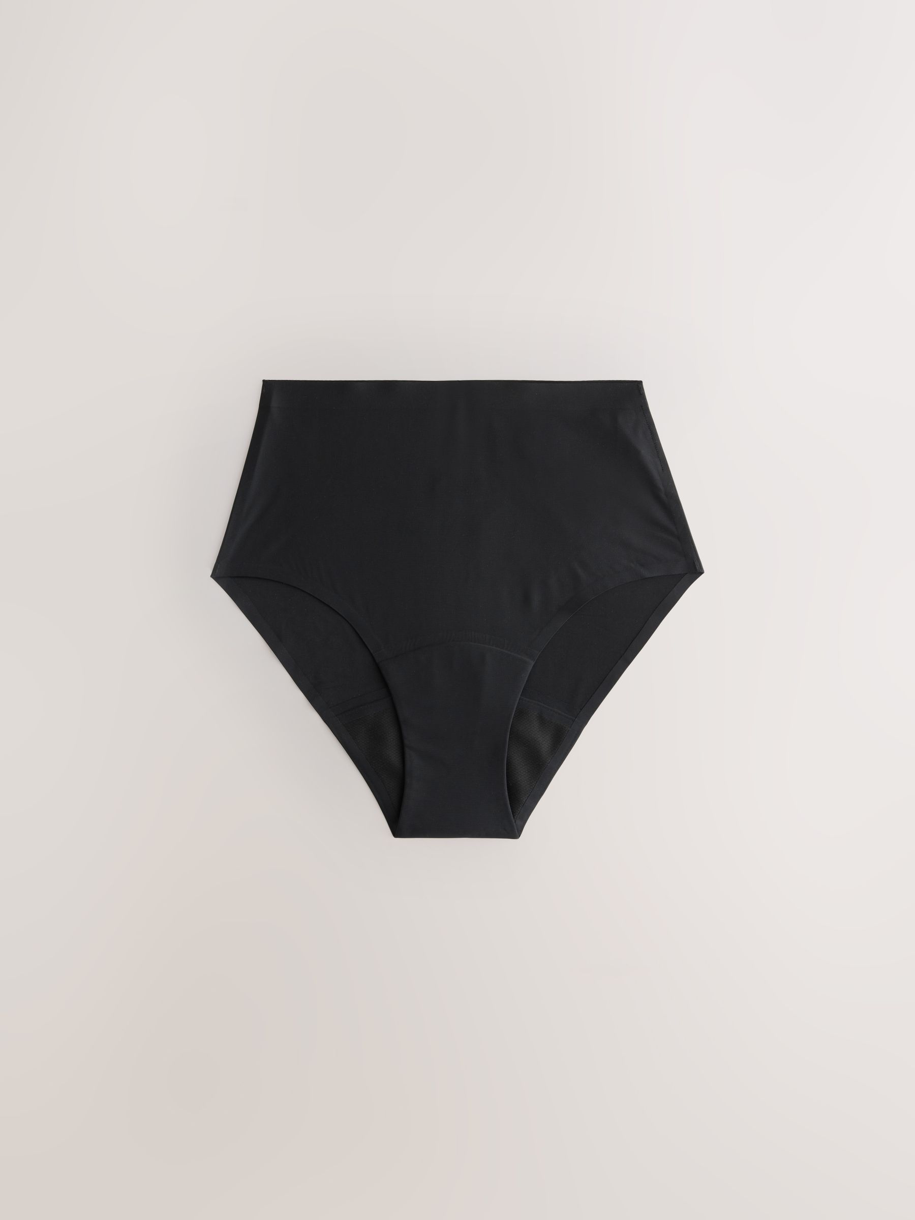 Zwart / Praline Huidskleur / Roze Bloemen - Set van 4 No VPL menstruatieslips voor medium vloeien