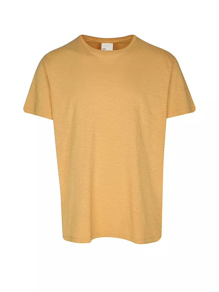 NUDIE JEANS T-Shirt ROFFE orange
