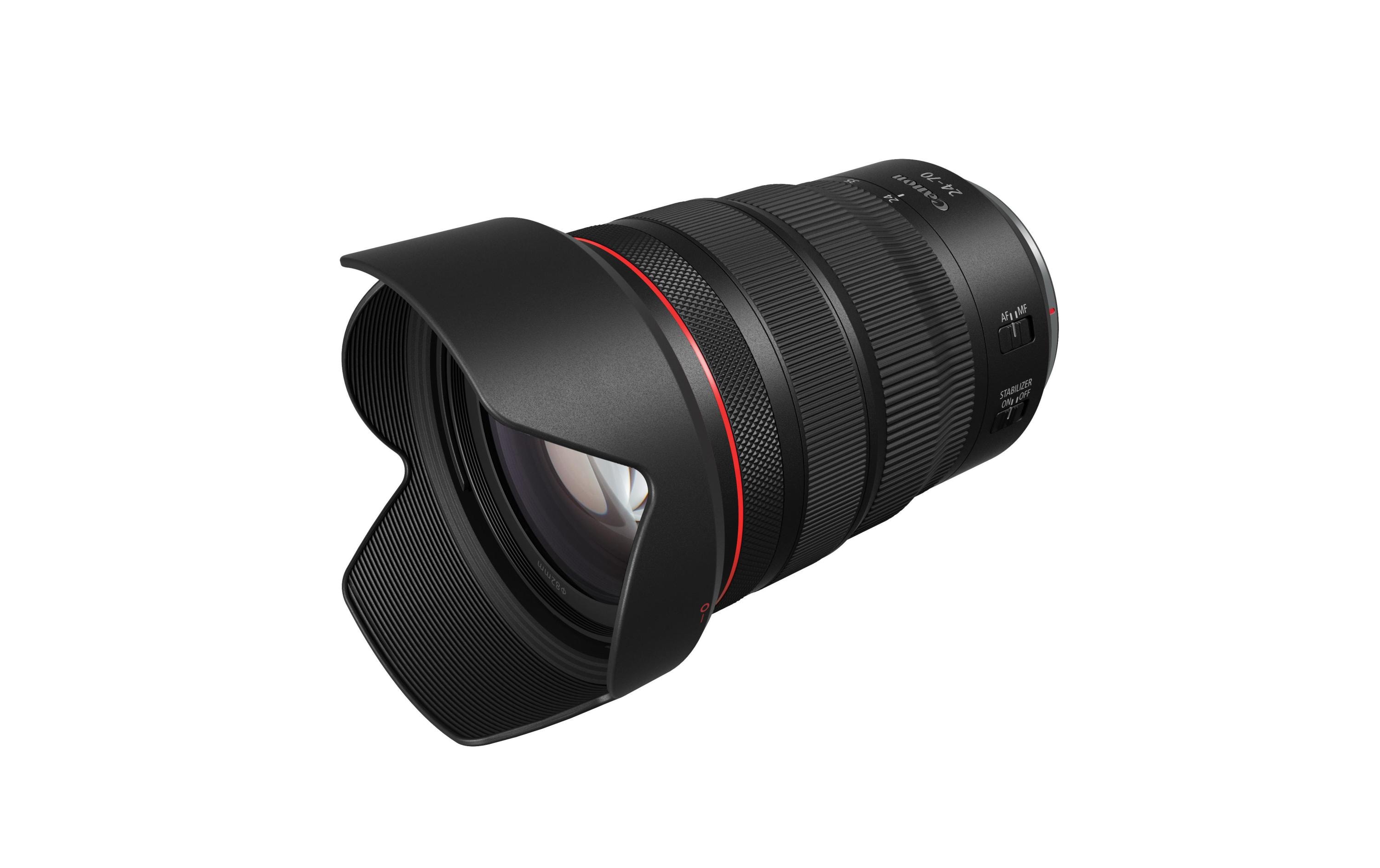 Zoomobjektiv RF 24-70mm F/2.8 IS USM Canon RF<br>Profi-Standardzoom – Lichtstärke und gestochen scharfe Bilder
