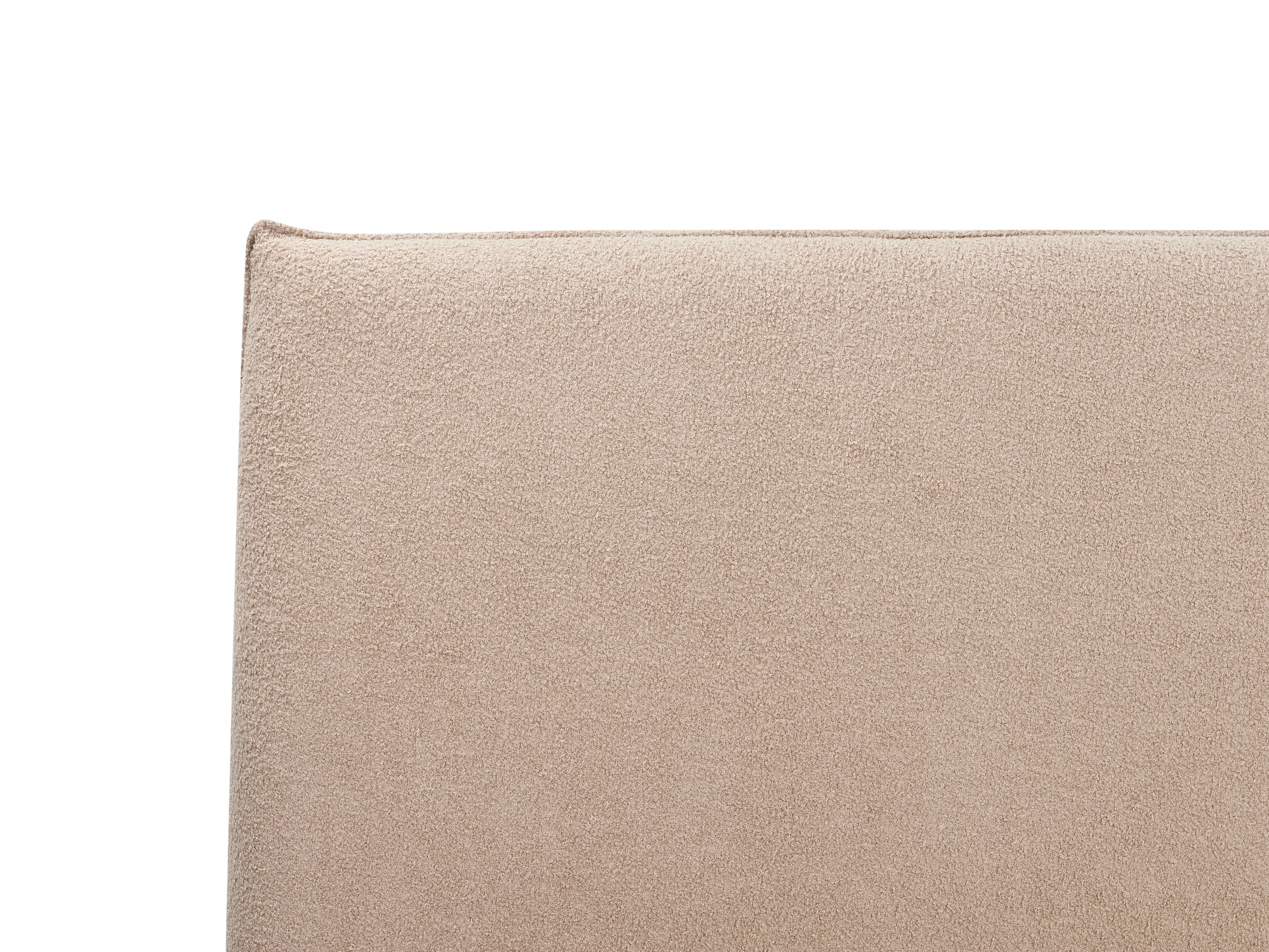 Waterbed Bouclé LAVAUR 180 x 200 cm Taupe
