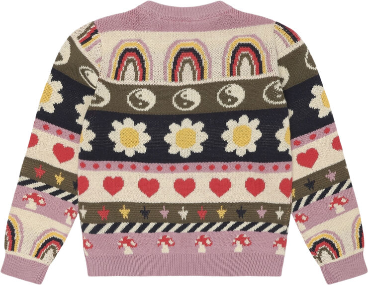 The New TNLiza Jacquard Pullover Multi