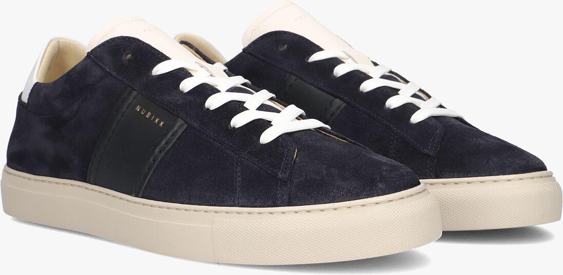 blauwe nubikk sneakers jase morris