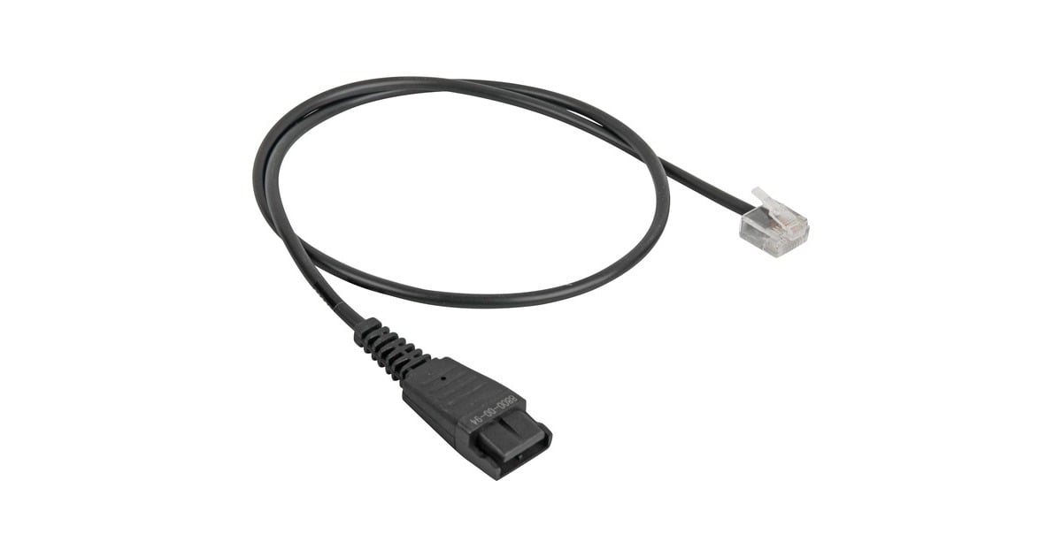 JabraTelefoonkabel QD-RJ45 adapter  (0,5 meter)