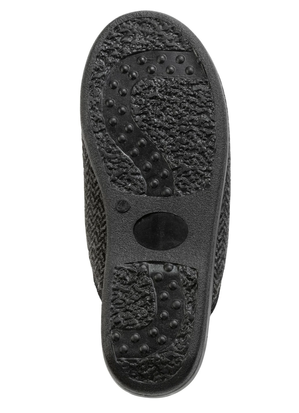 Textil-Pantoffel mit Warmfutter aus reiner Wolle