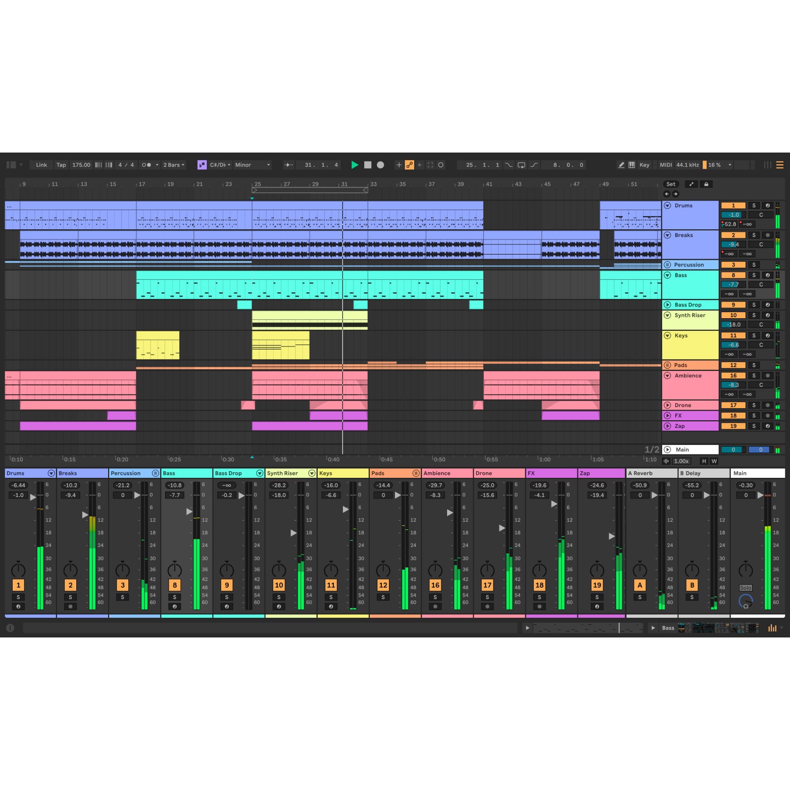 Ableton Live 12 Suite Upgrade van Live Lite (download)