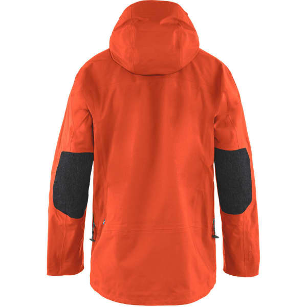 Veste alpinisme FJALLRAVEN BERGTAGEN ECOSHELL JKT M HOKKAIDO ORANGE
