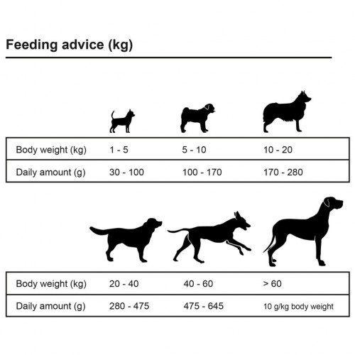 Ração seca premium para cães adultos ativos, sabor frango e peixe.