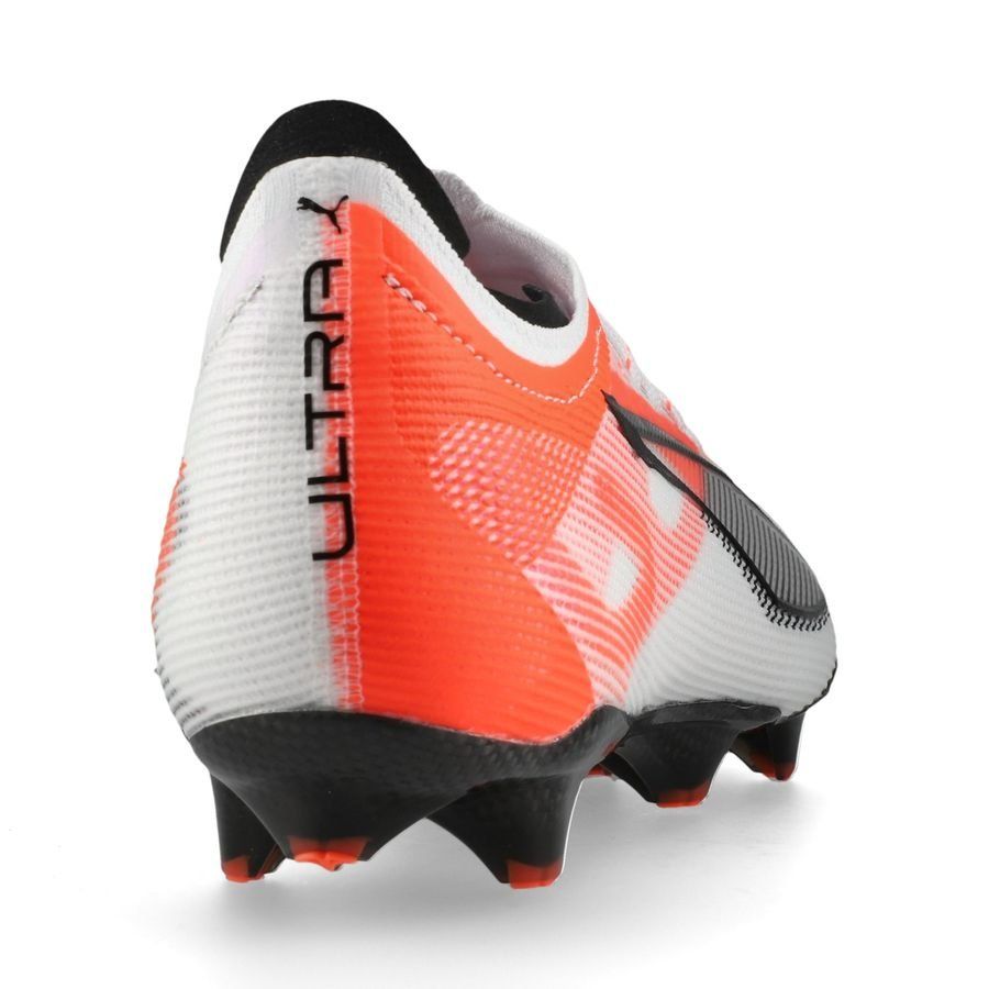 PUMA Ultra 5 Carbon FG Unlimited - Blanc/Noir/Glowing Red