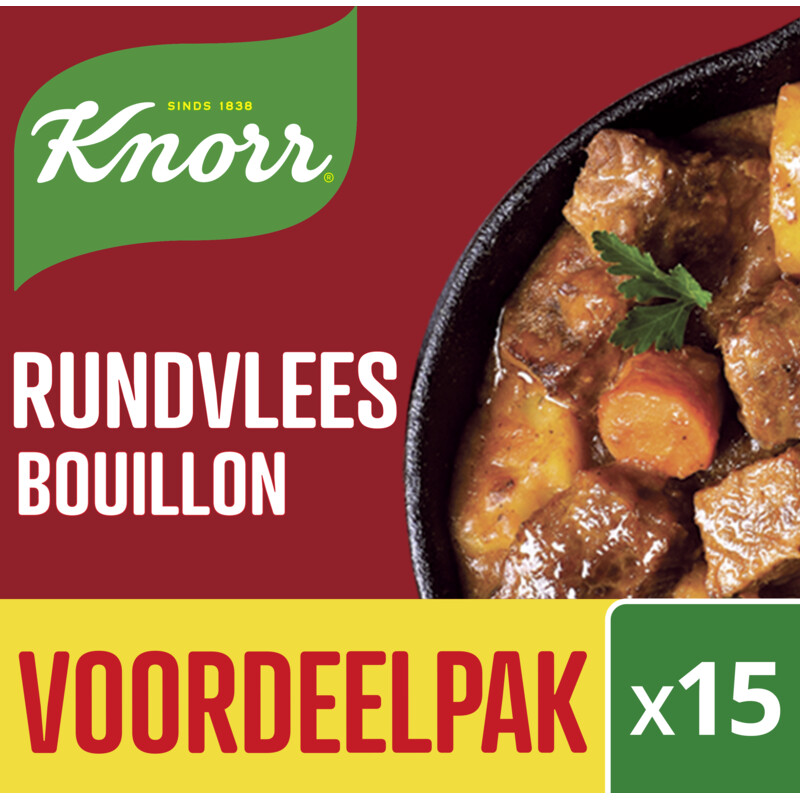 Knorr Rundvlees bouillonblokjes voordeelpak
