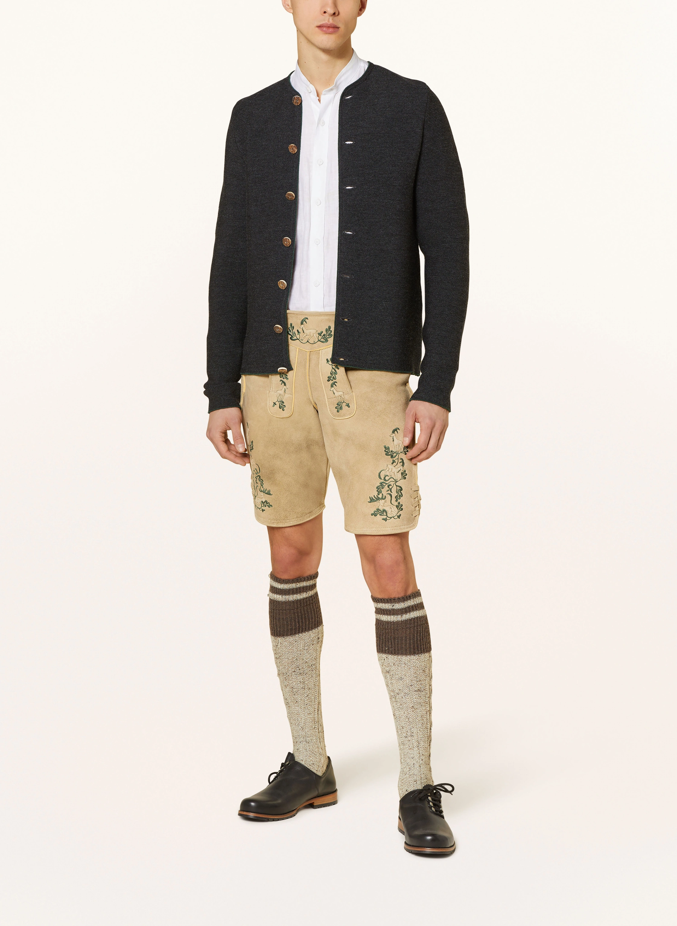 OSTARRICHI Trachten-Lederhose WILDLEBEN