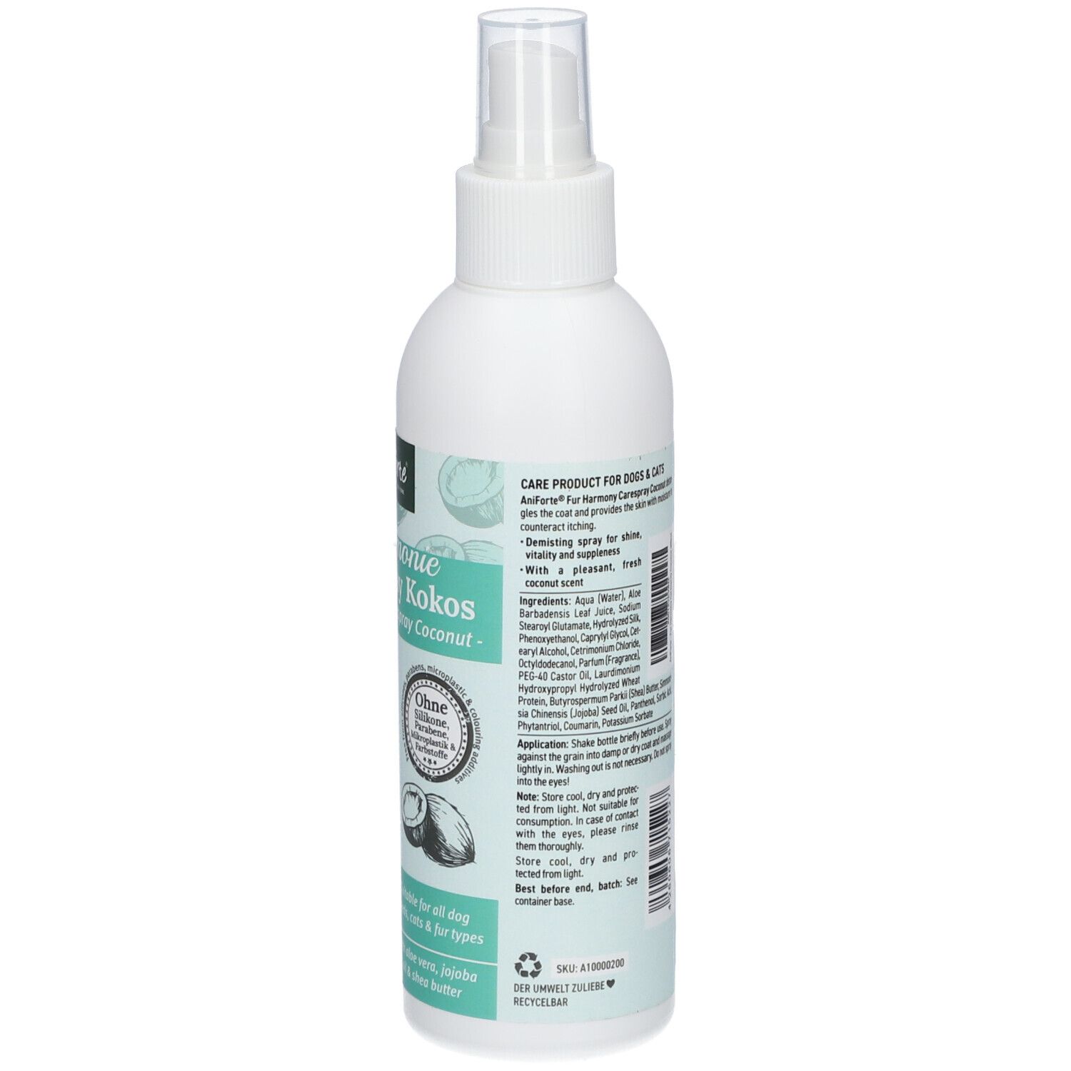 AniForte® Fellharmonie Pflegespray Kokos