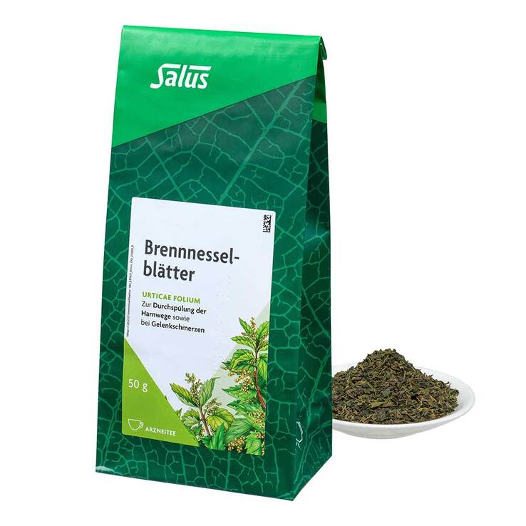 Brennnesselblätter Tee Urticae folium Salus, 50 g