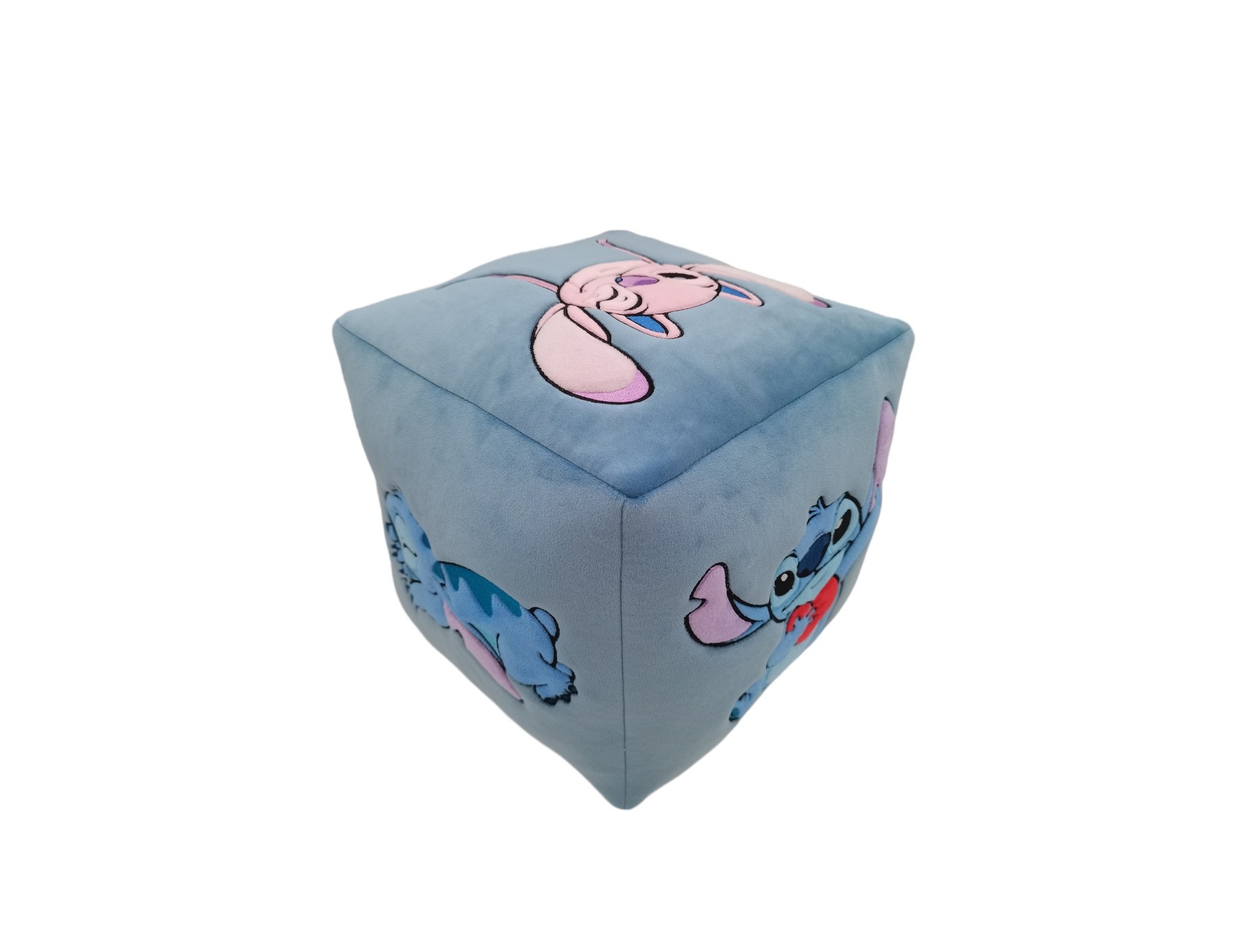ALMOFADA CUBO STITCH & ANGEL