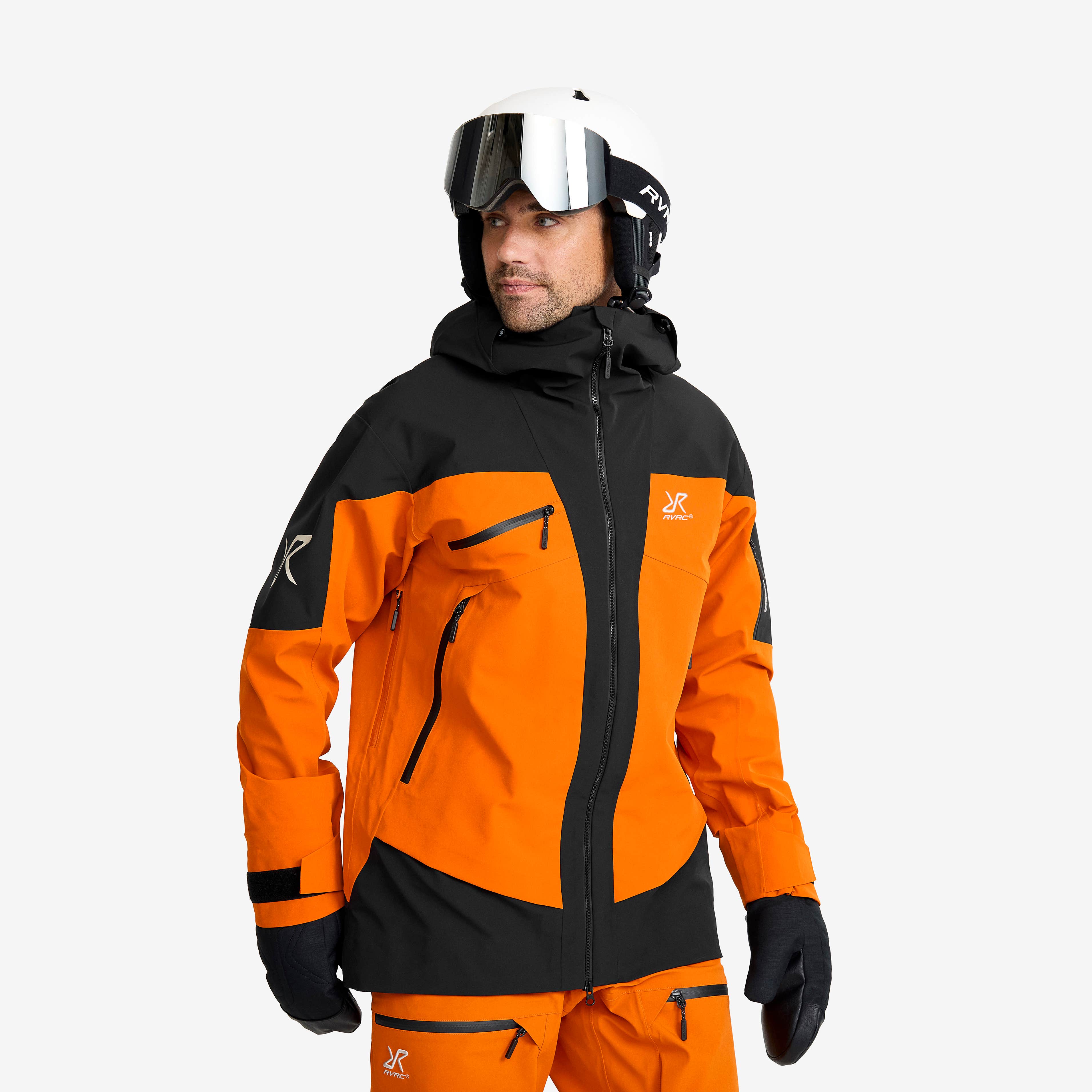 Atlas 3L Ski Jacket Herre Hawaiian Sunset/Black