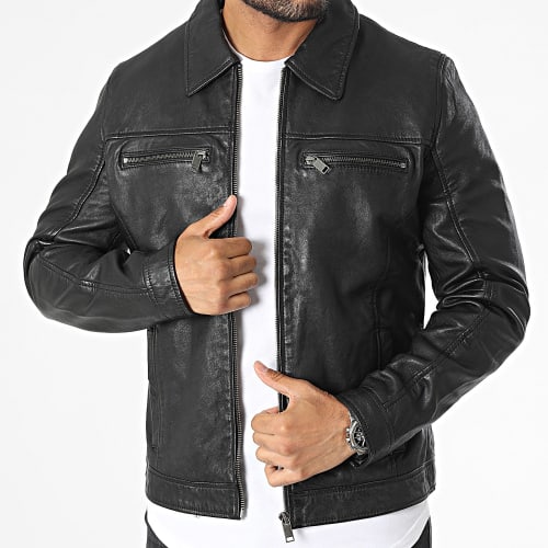 Veste Biker Camaron Noir