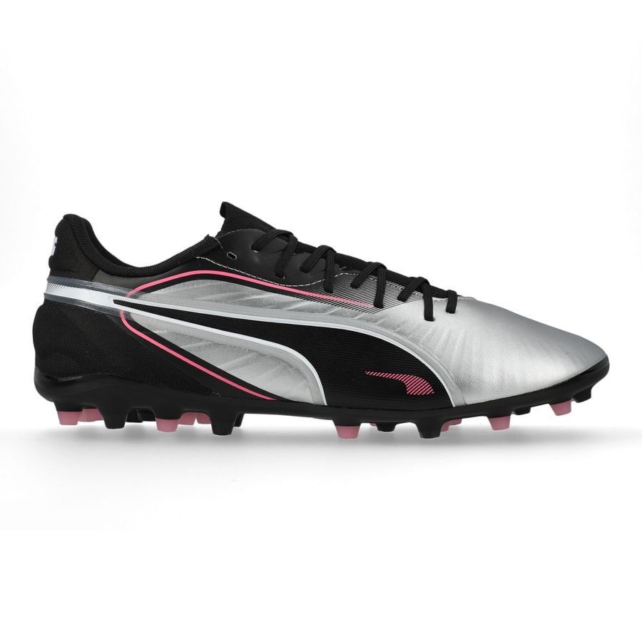 PUMA King Match MG Audacity - Argenté/Noir/Sun Struck/Blanc