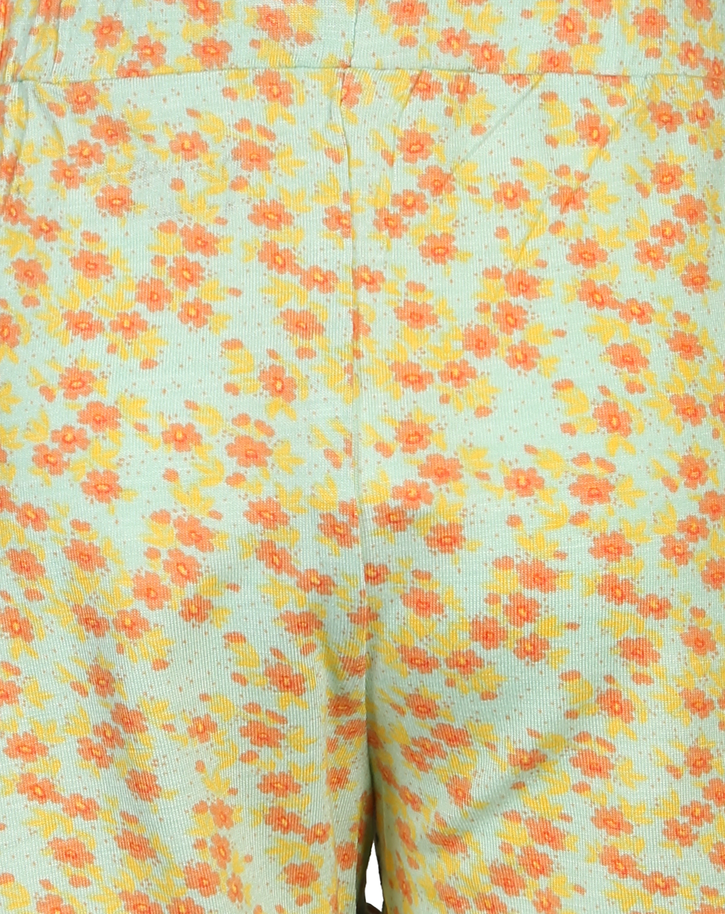 Shorts SUNNY geblümt in aqua foam
