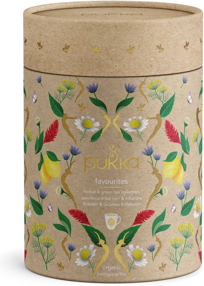 Pukka Herbal &Green Tea Collection – Kilner Bio (30 zakjes)