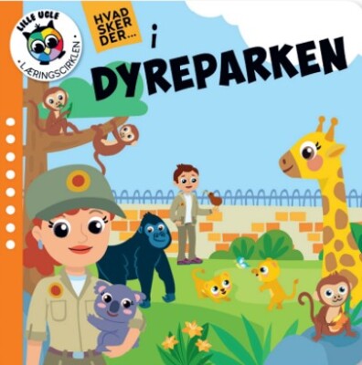 Hvad Sker Der I Dyreparken - Globe - Bog