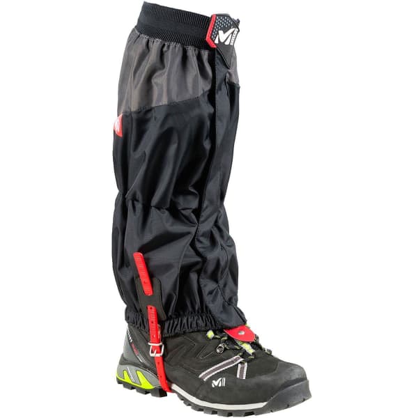 Guêtre alpinisme MILLET HIGH ROUTE GAITERS BLACK/RED