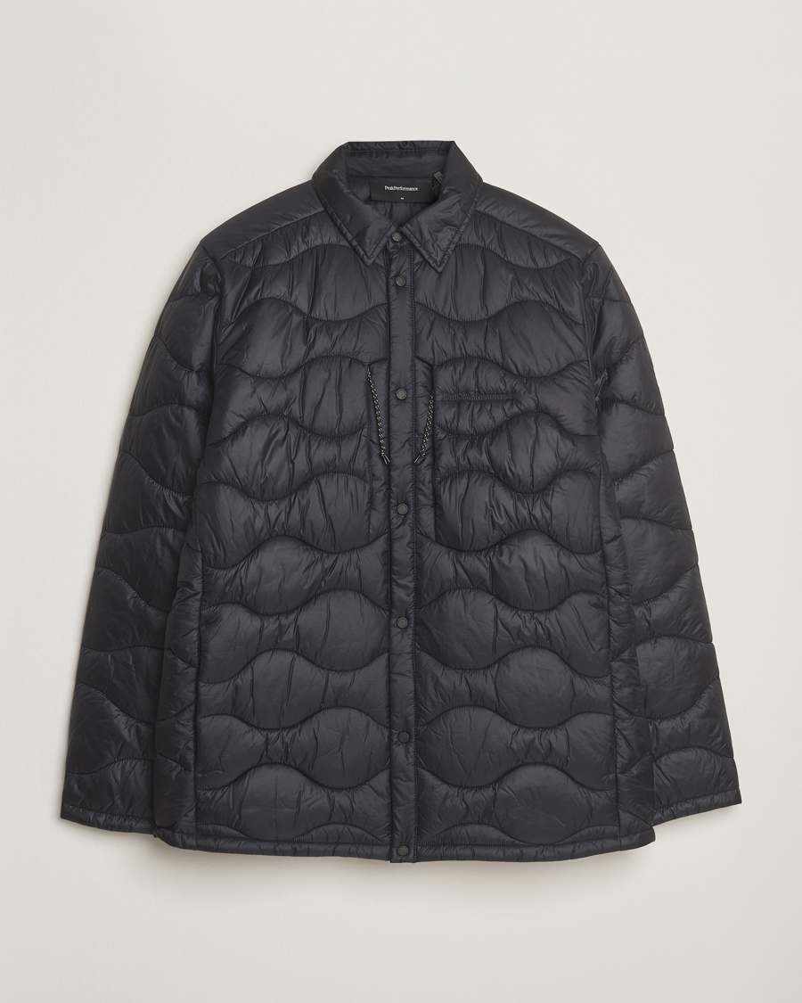 Peak Performance Helium Overshirt Black