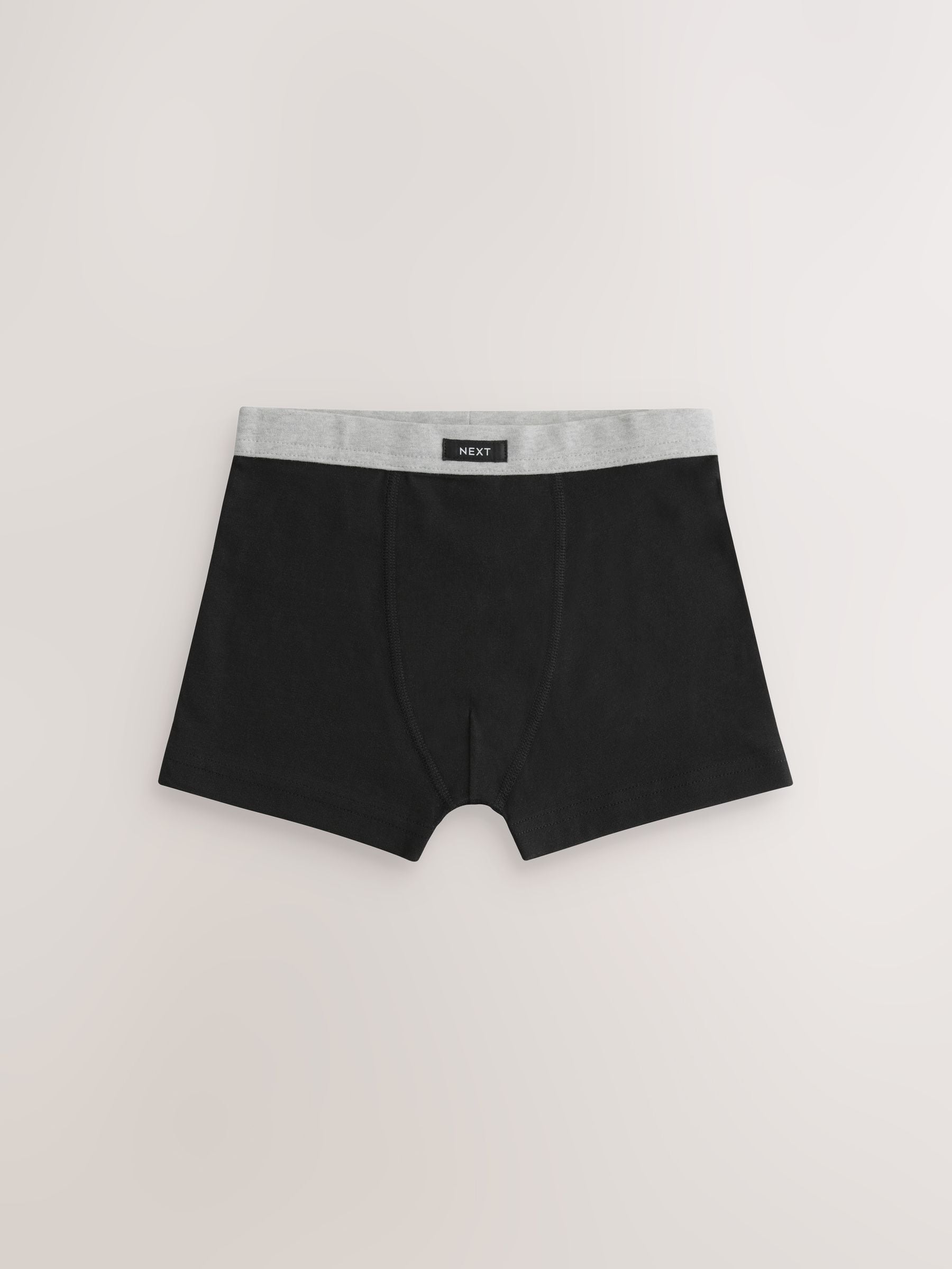 Grijs - Set van 5 boxershorts met zachte tailleband (1,5-16 jr)