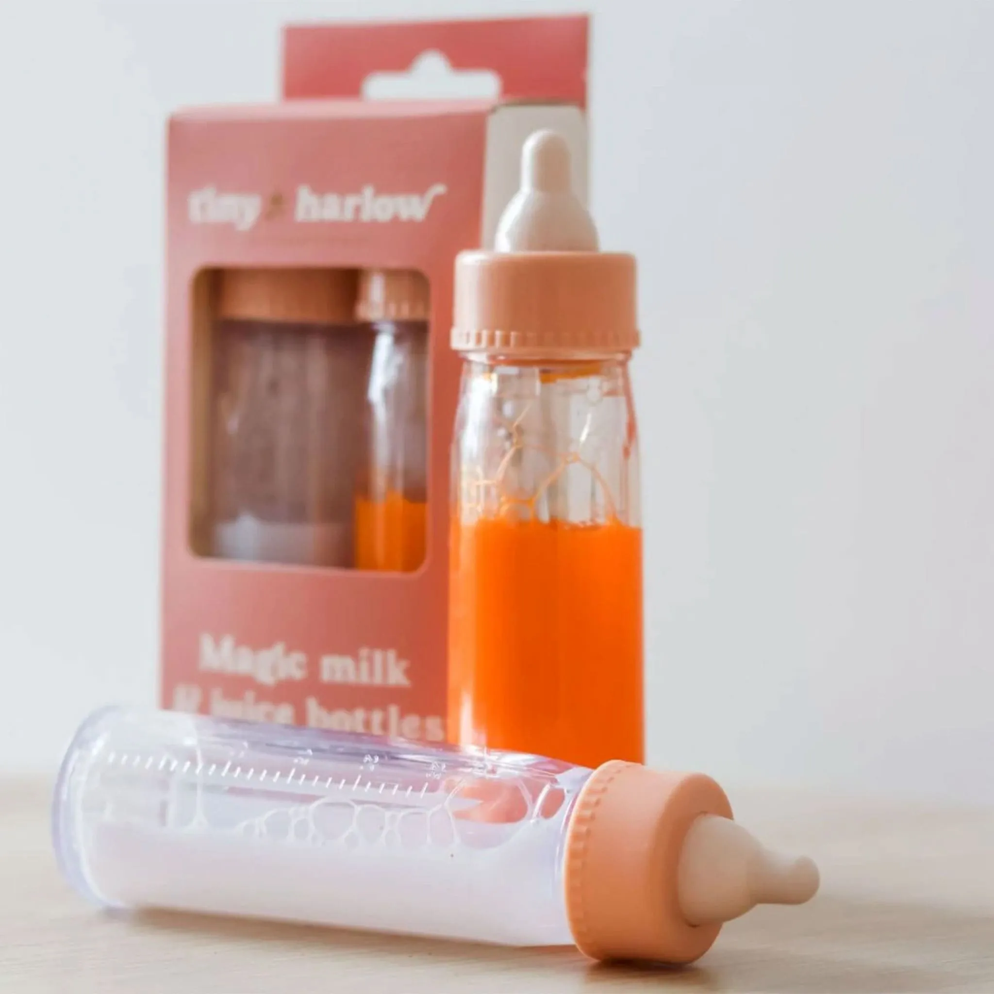 Tiny Harlow Bouteilles Magiques de Lait et de Jus pour Poupée