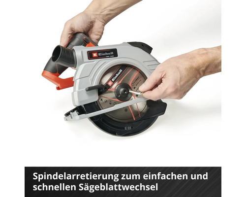 Einhell Power X-Change TP-CS 18/190 Li BL accu cirkelzaag, zonder accu en lader