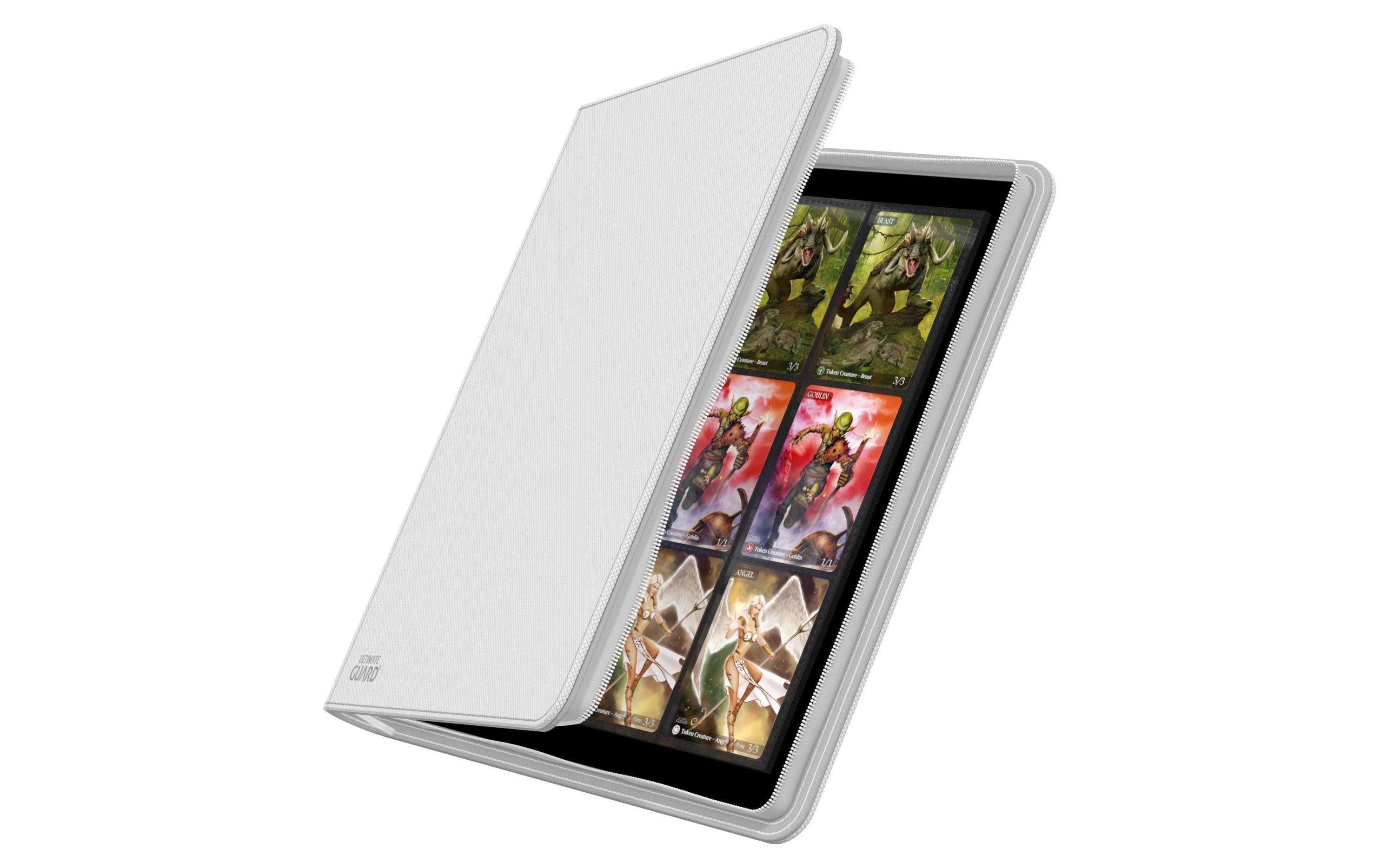 Karten-Portfolio QuadRow ZipFolio 480 24-Pocket, weiss24 Pocket Portfolio