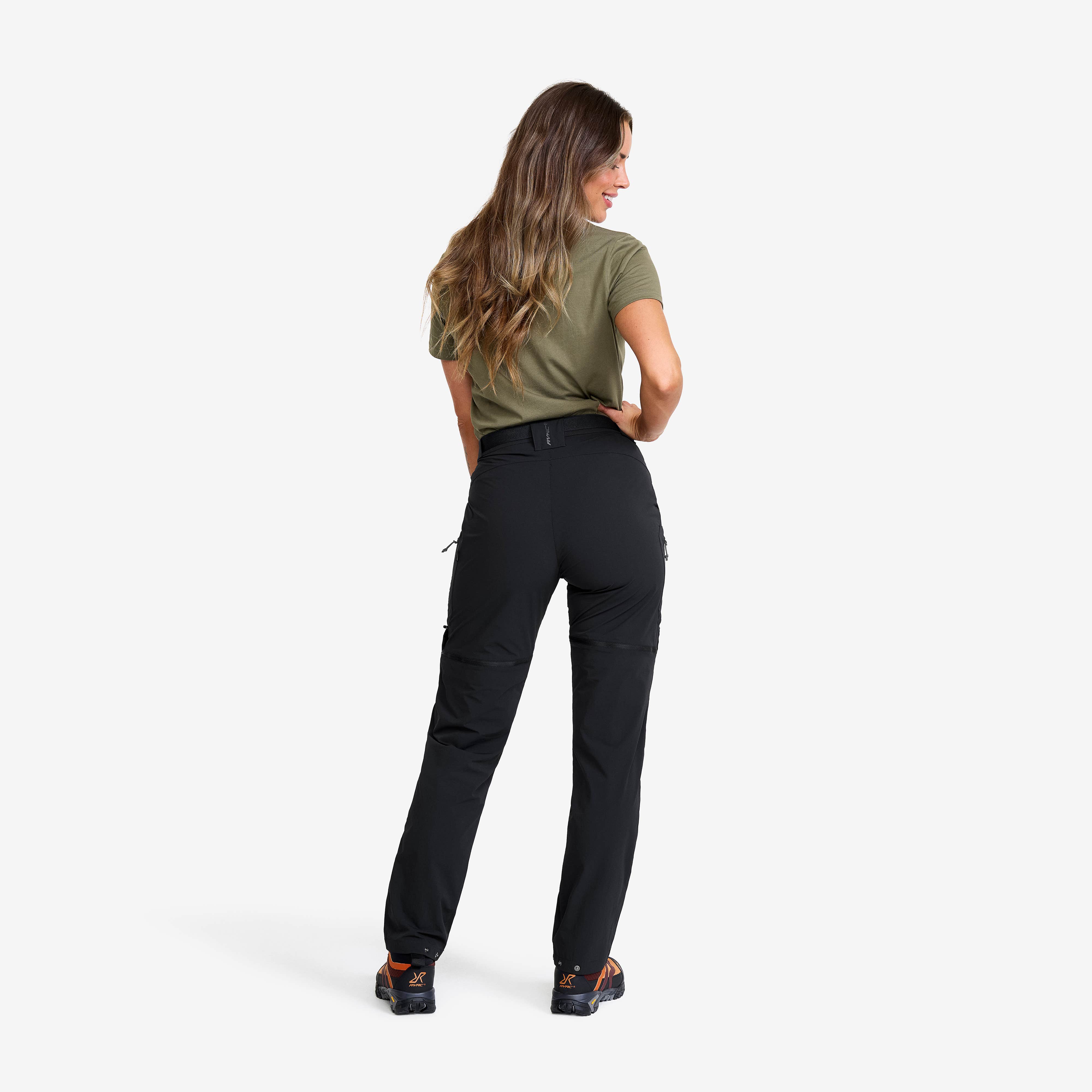Elevate Hiking Zip-off Pants Dame Black