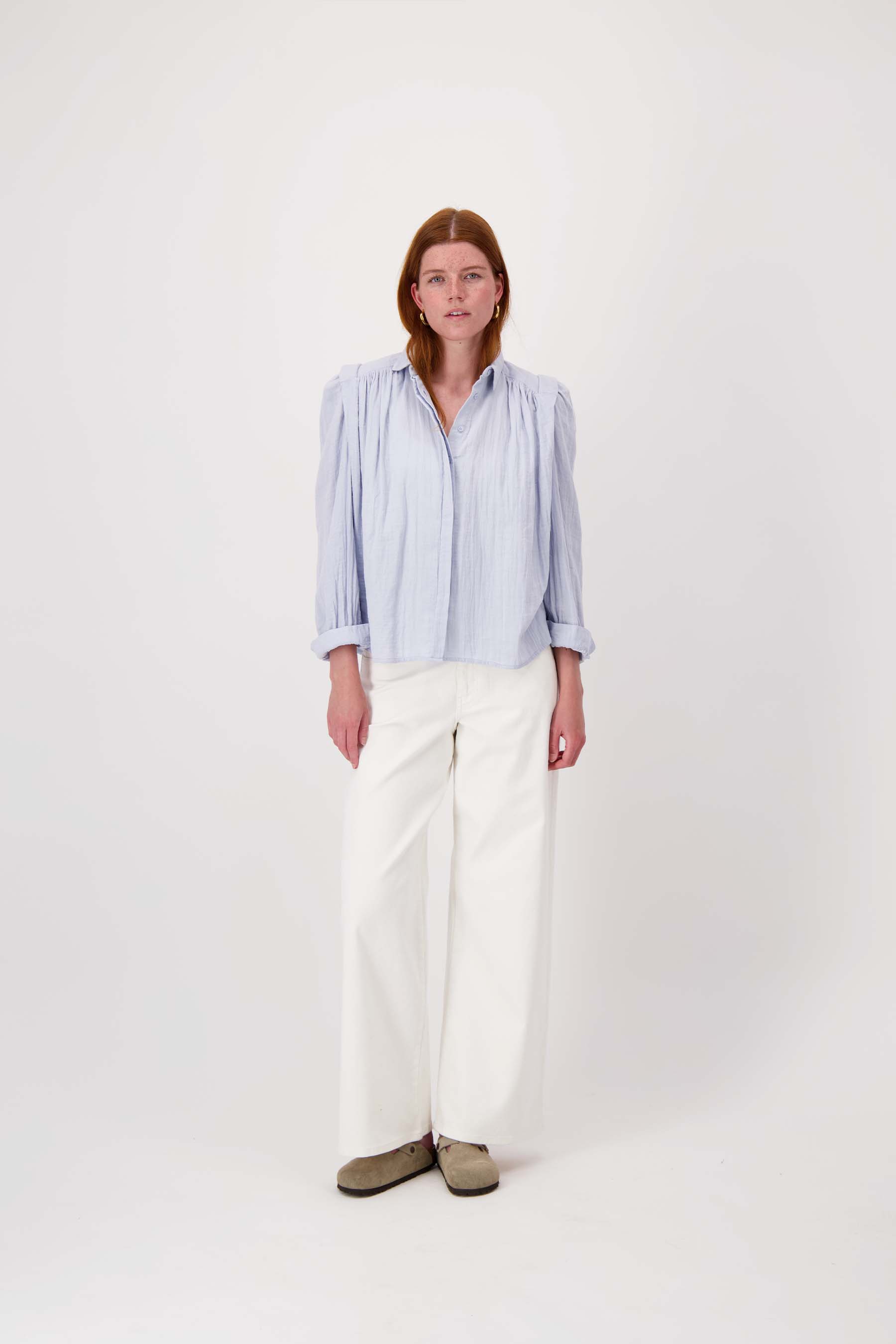 blouse in mousseline