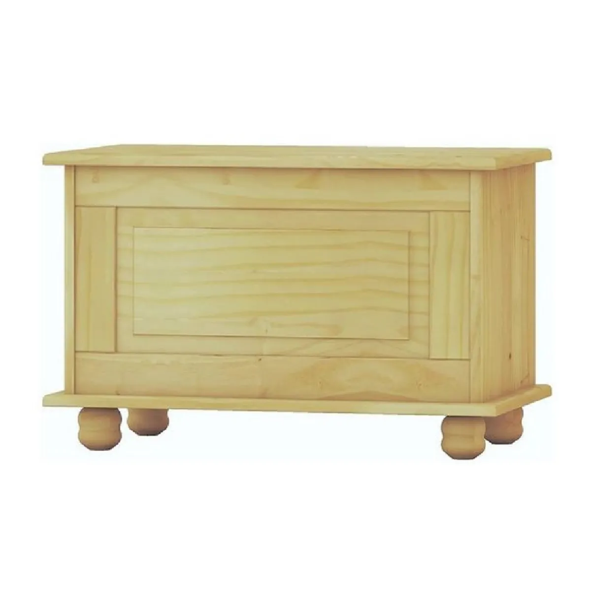 Pegane Coffre de rangement enfant - Pin