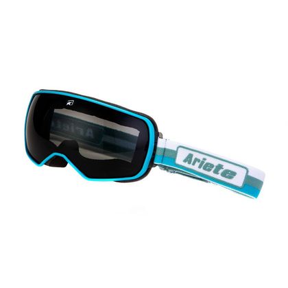 Lunettes moto Ariete FEATHER LITE BLUE/WHITE - Bleu / Blanc