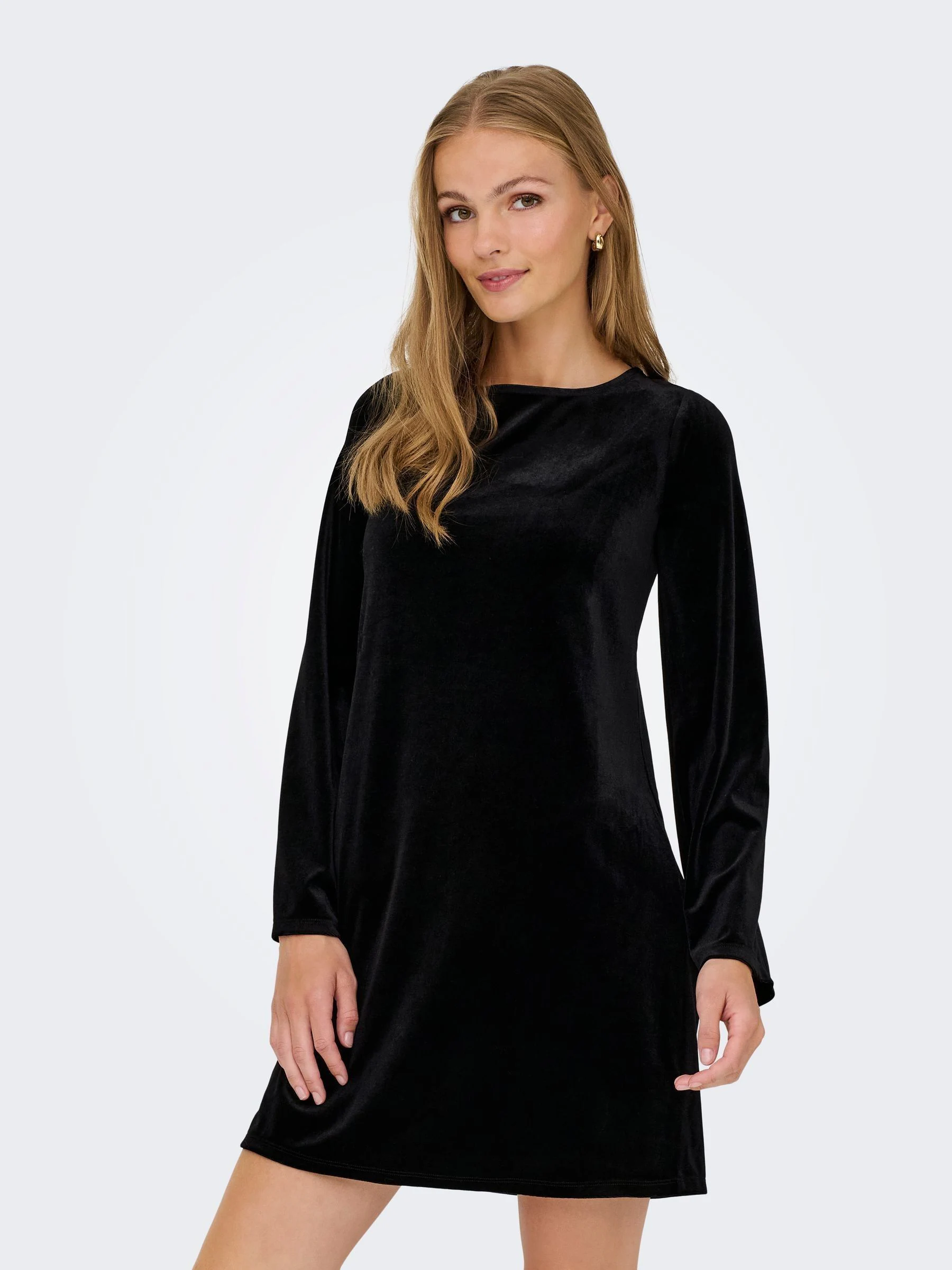 JDY Velvet Bow Dress