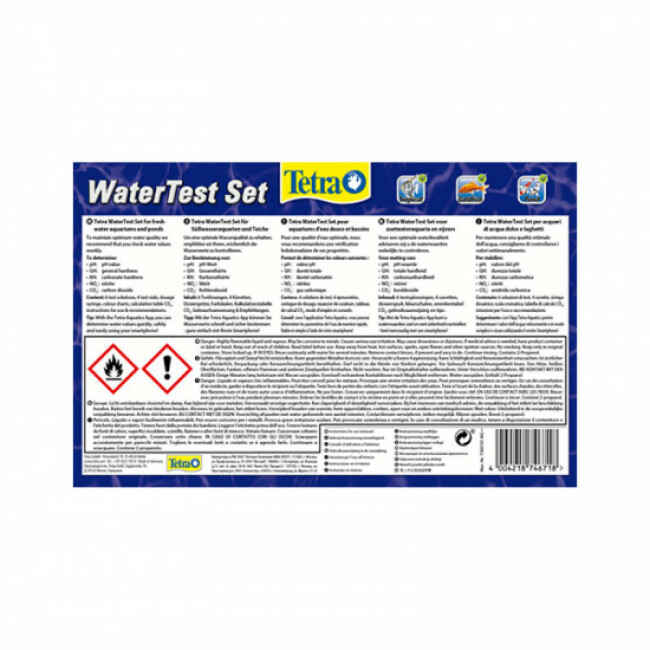 Testeur d'eau Set Tetra pour aquarium