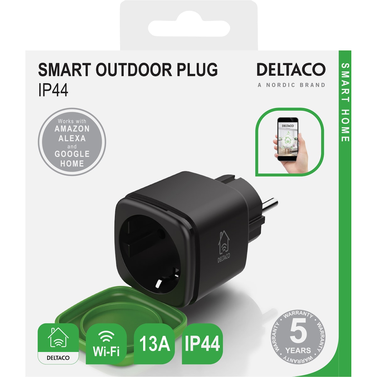 Deltaco smart strømbryter 349072