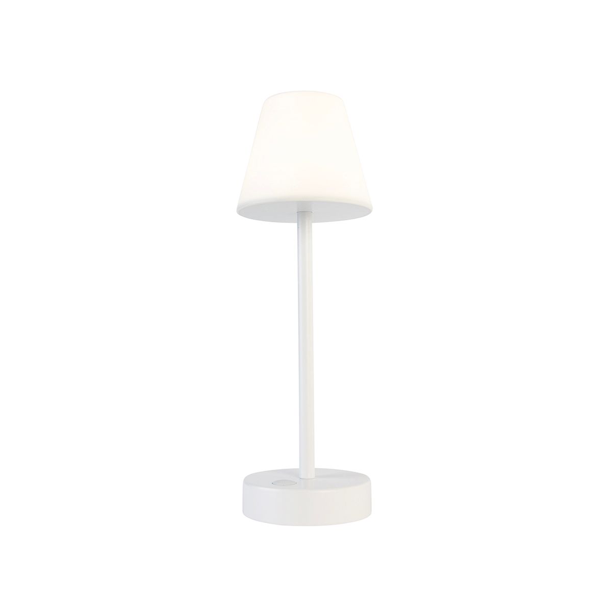 Tafellamp wit incl. LED oplaadbaar met touch dimmer - Renata