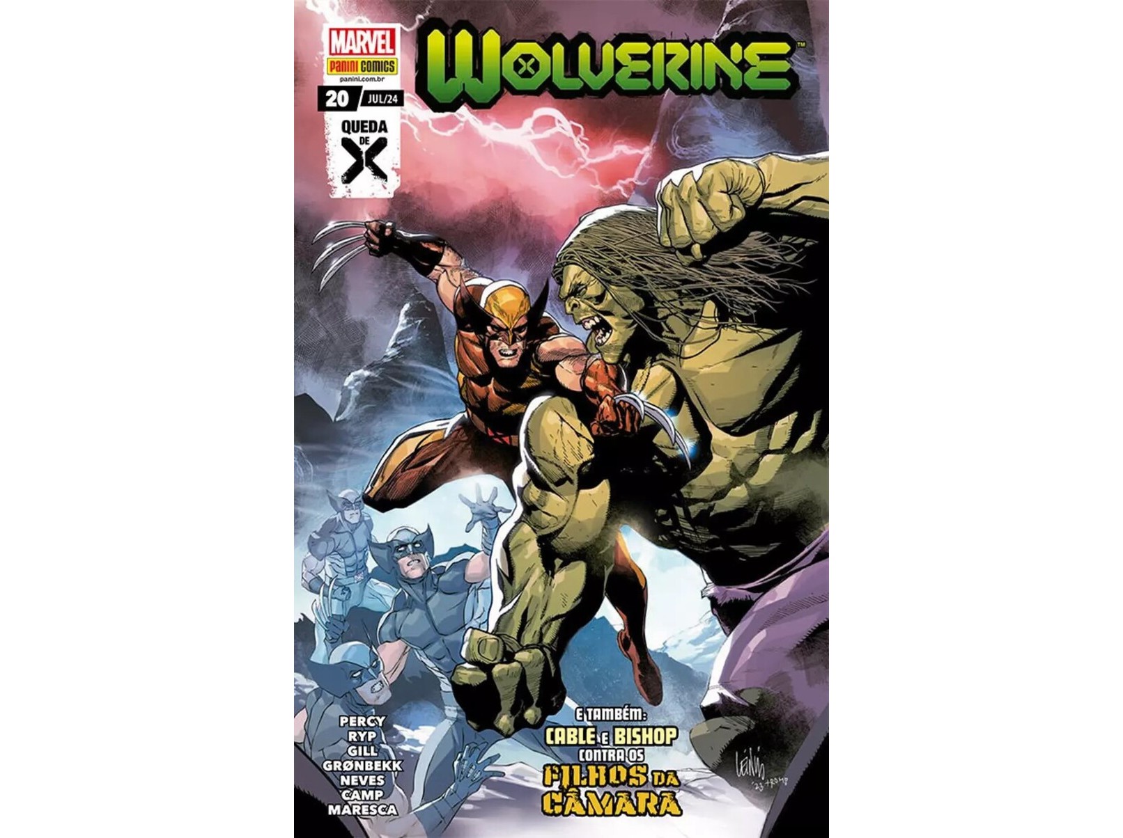 LIVRO WOLVERINE 20
