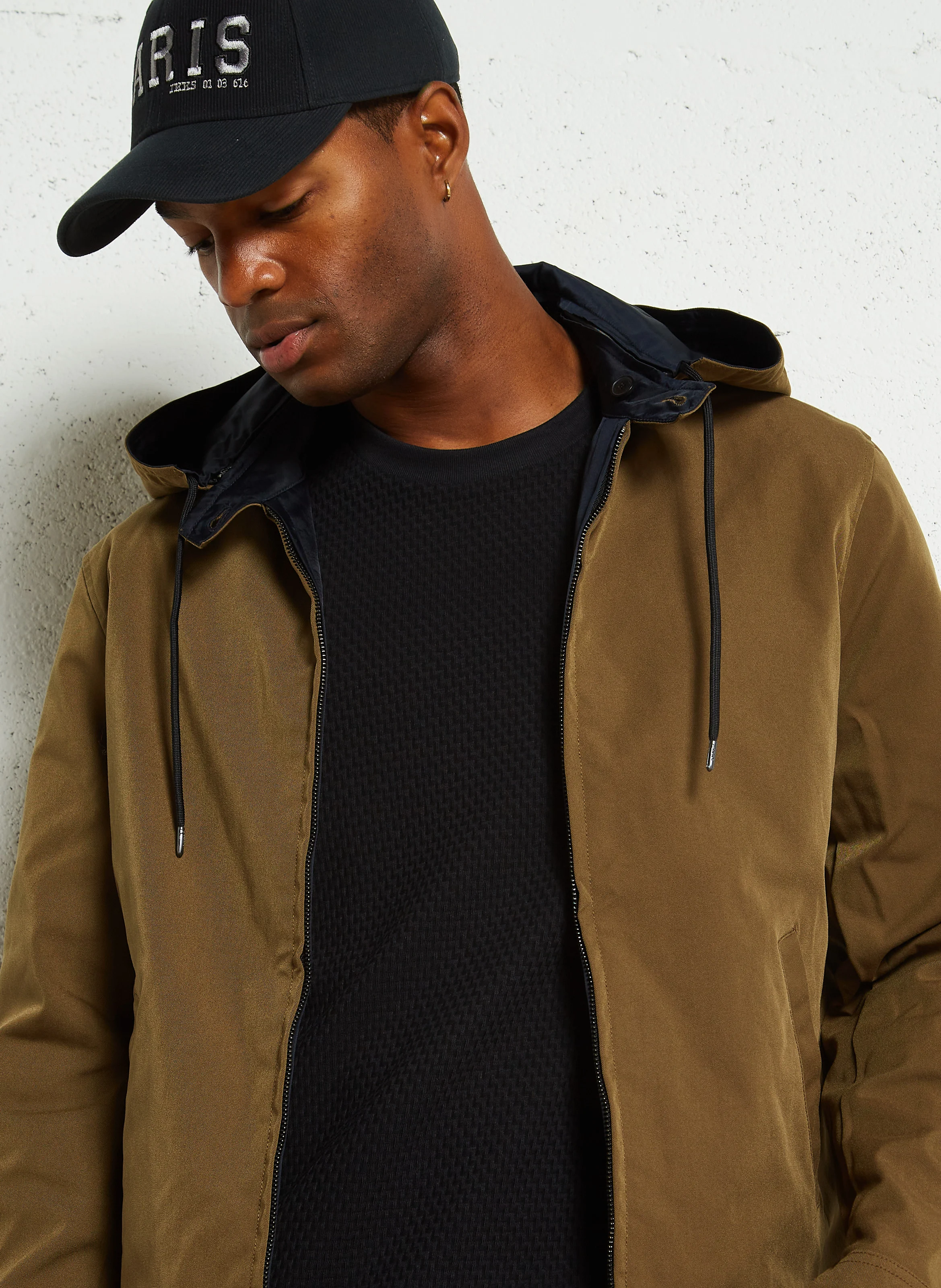 Blouson droit réversible | Bleu