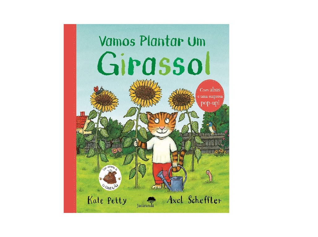 LIVRO VAMOS PLANTAR GIRASSOL DE KATE PETTY AXEL SCHEFFLER