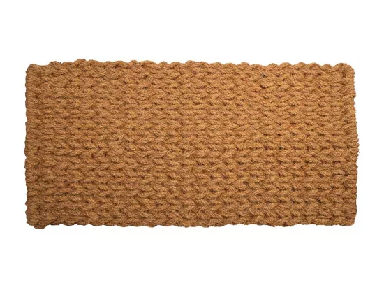 Tapis en corde de coco marron 120x60x3