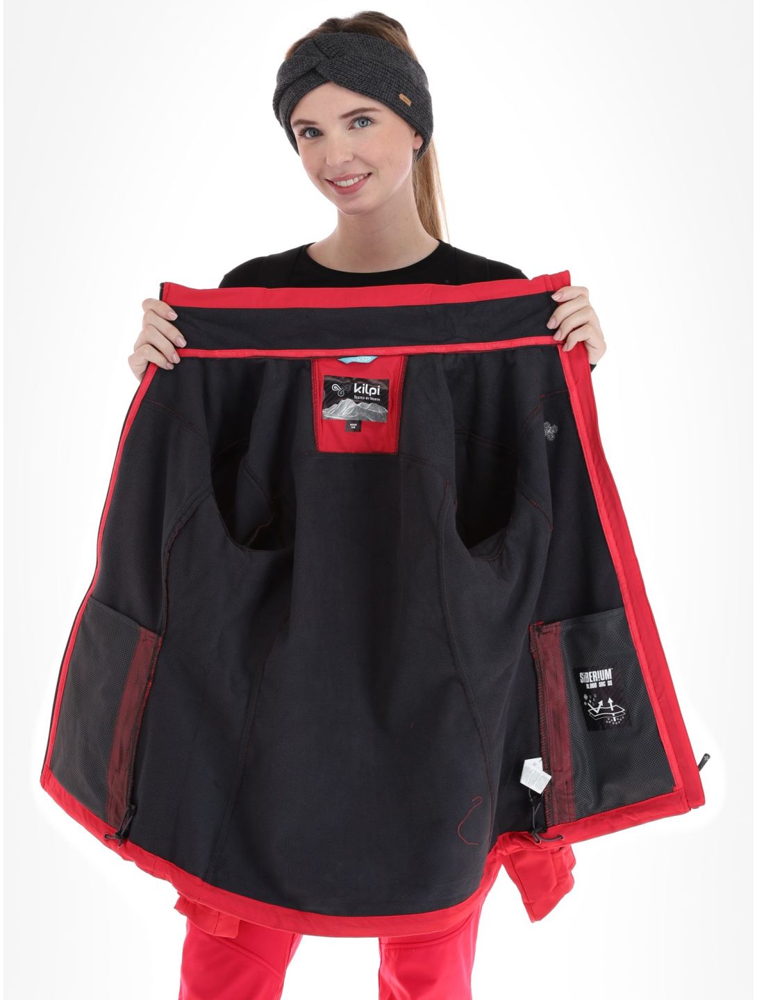Ravia-w softshell ski-jas dames  grote maten