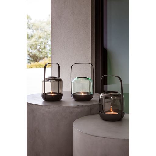 Eva Solo Acorn Lanterne, Stone, 11,4x20x11,4 cm