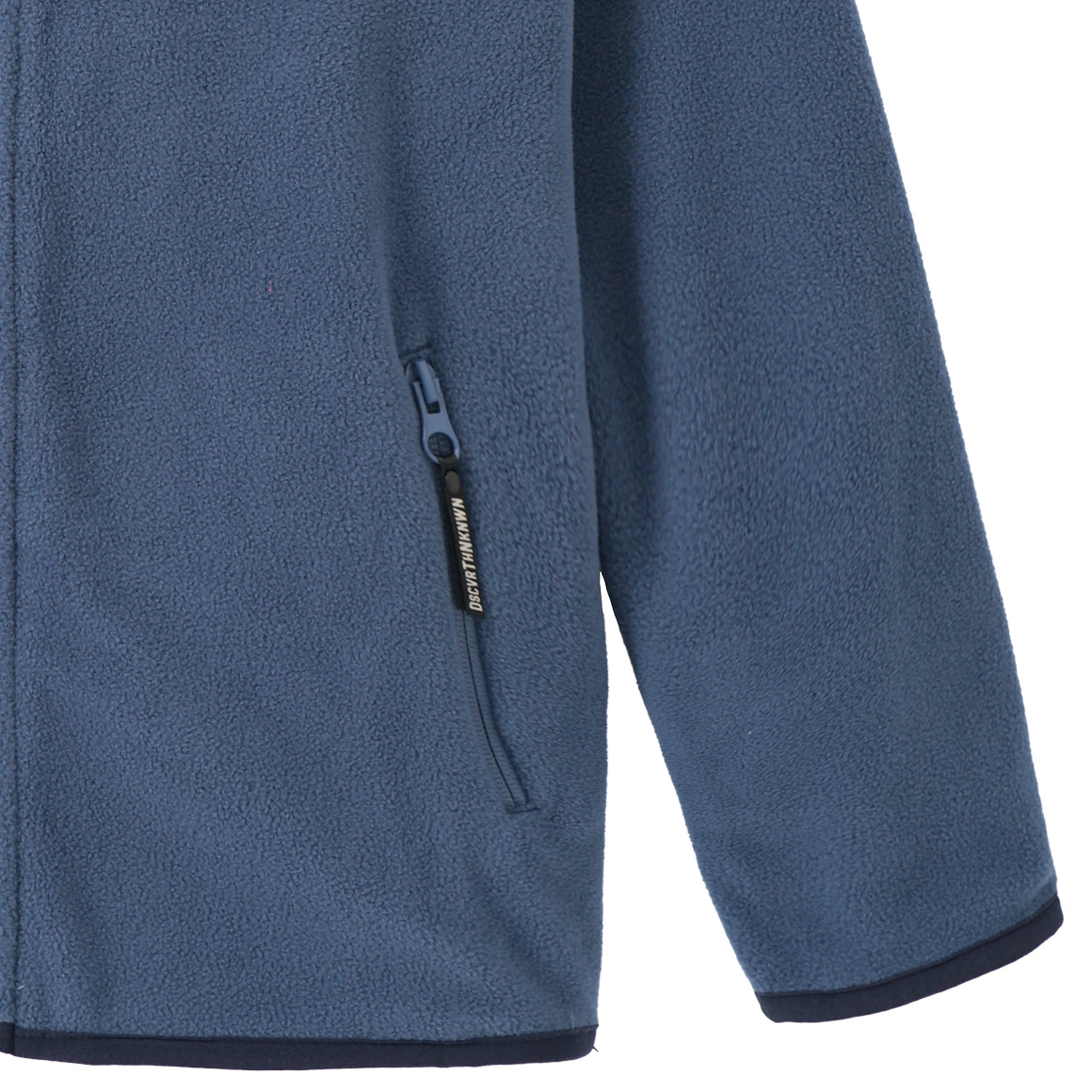 Yigga Kinder Fleecejacke mit Kapuze blau