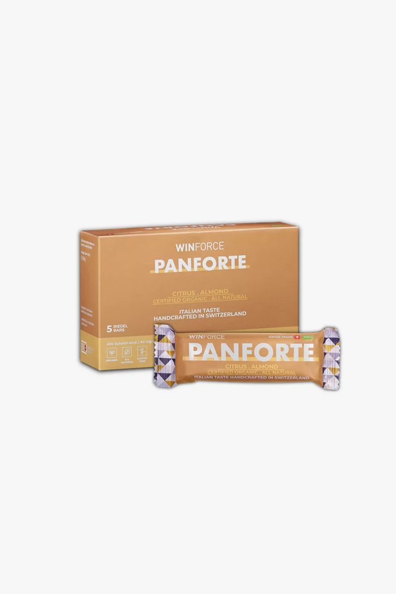 Winforce Panforte Citrus Almond 24 x 60 g Sportriegel
