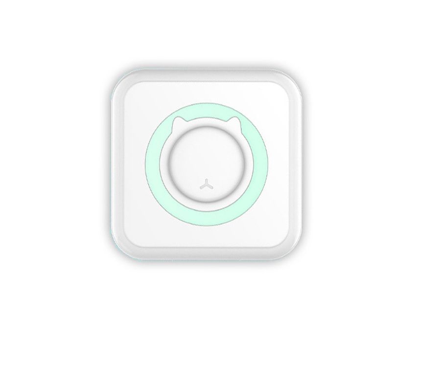 HOMTEC - USB oplaadbare Bluetooth thermische printer met papier